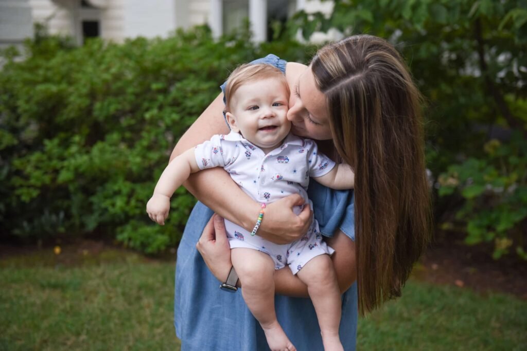 cheek kisses for Ward
